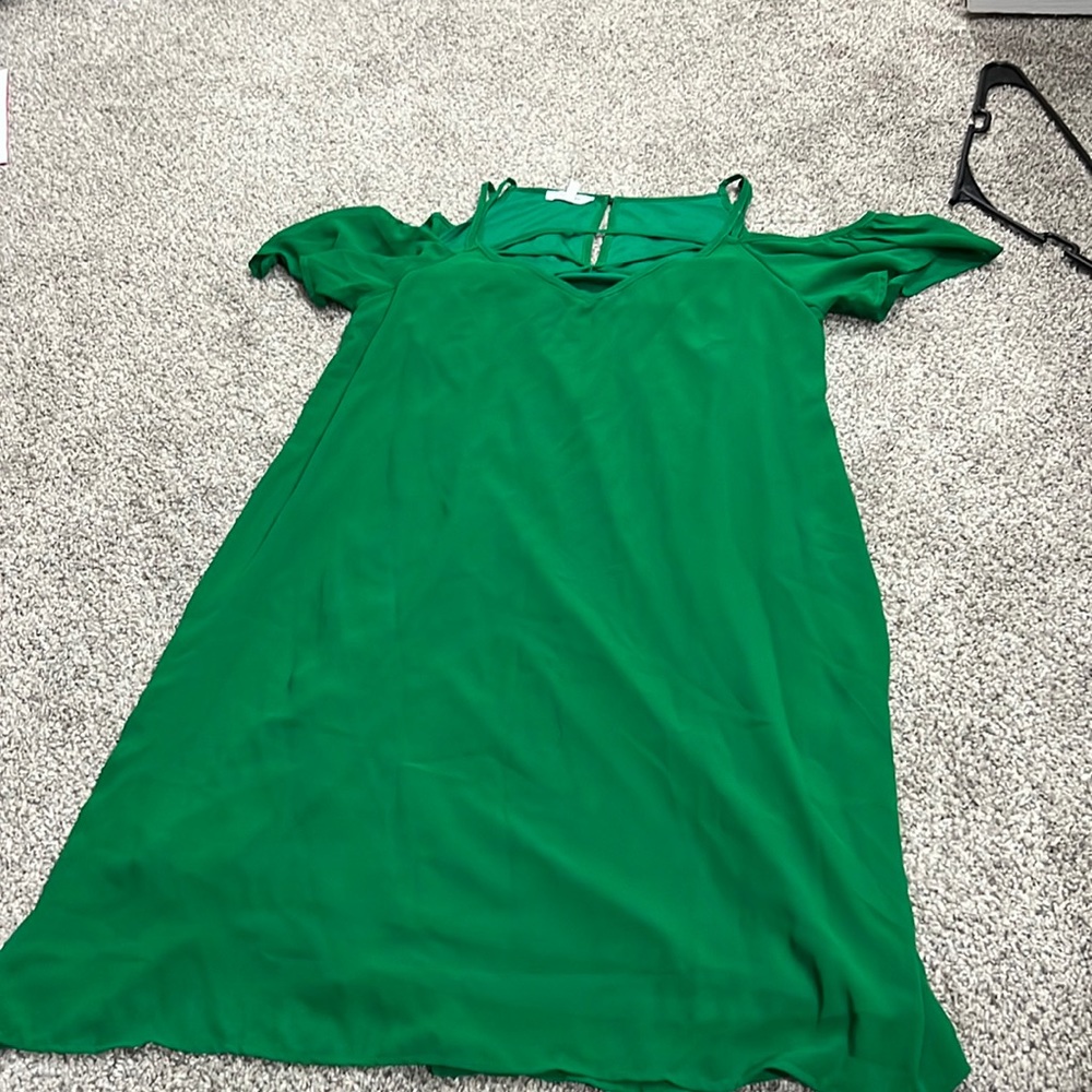 Maurices Green Shift Dress Size M